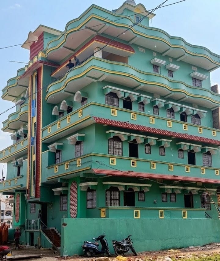 Memory-3 hostel building